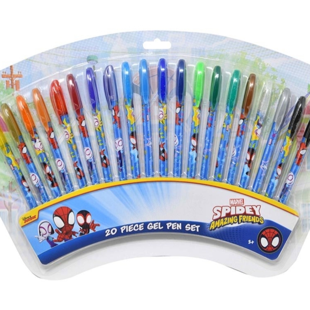 Marvel Spidey Amazing Friends Gel Pen Collection